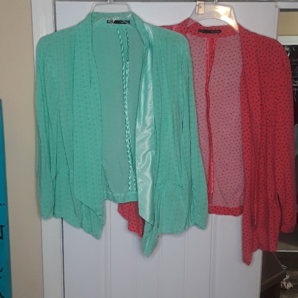 Set of 2 Maurices blazers. One is xl, one is xxl
